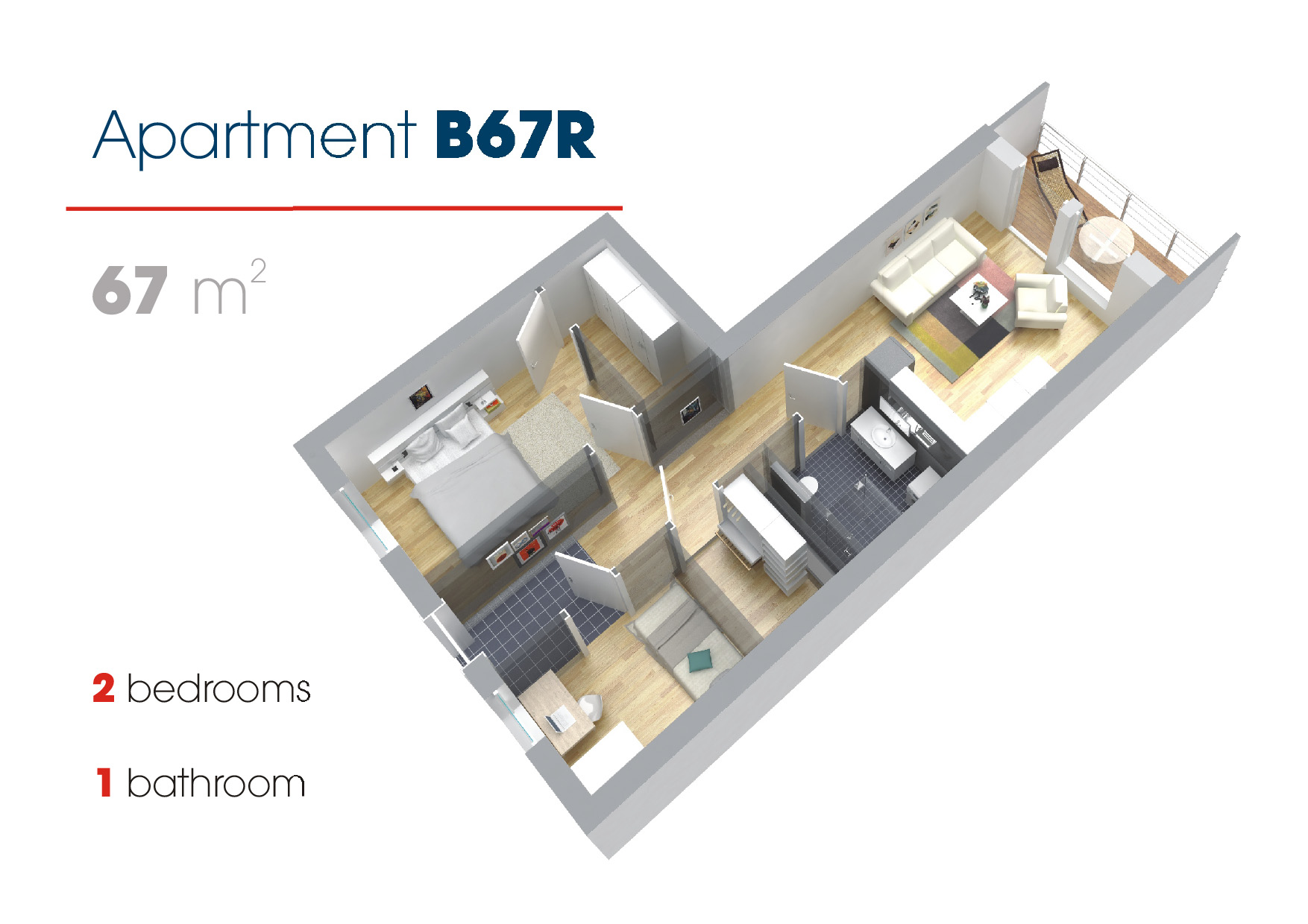 Apartment B67R 1
