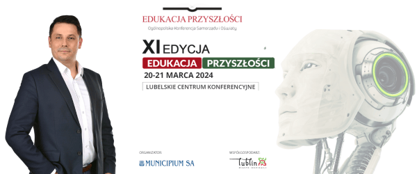 Kamil Kowalczyk na konferencji Edukacja Przyszłości