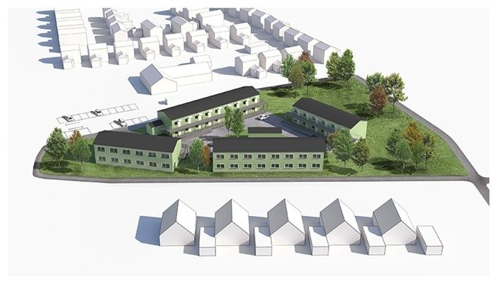 Umowa na modułowy budynek mieszkalny Botkyrka w Szwecji. 