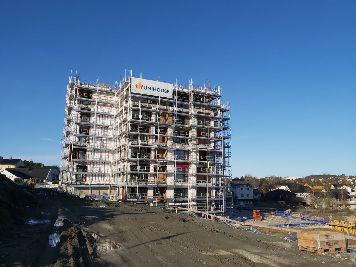 Unihouse budowa modułowa HeimdalsPorten