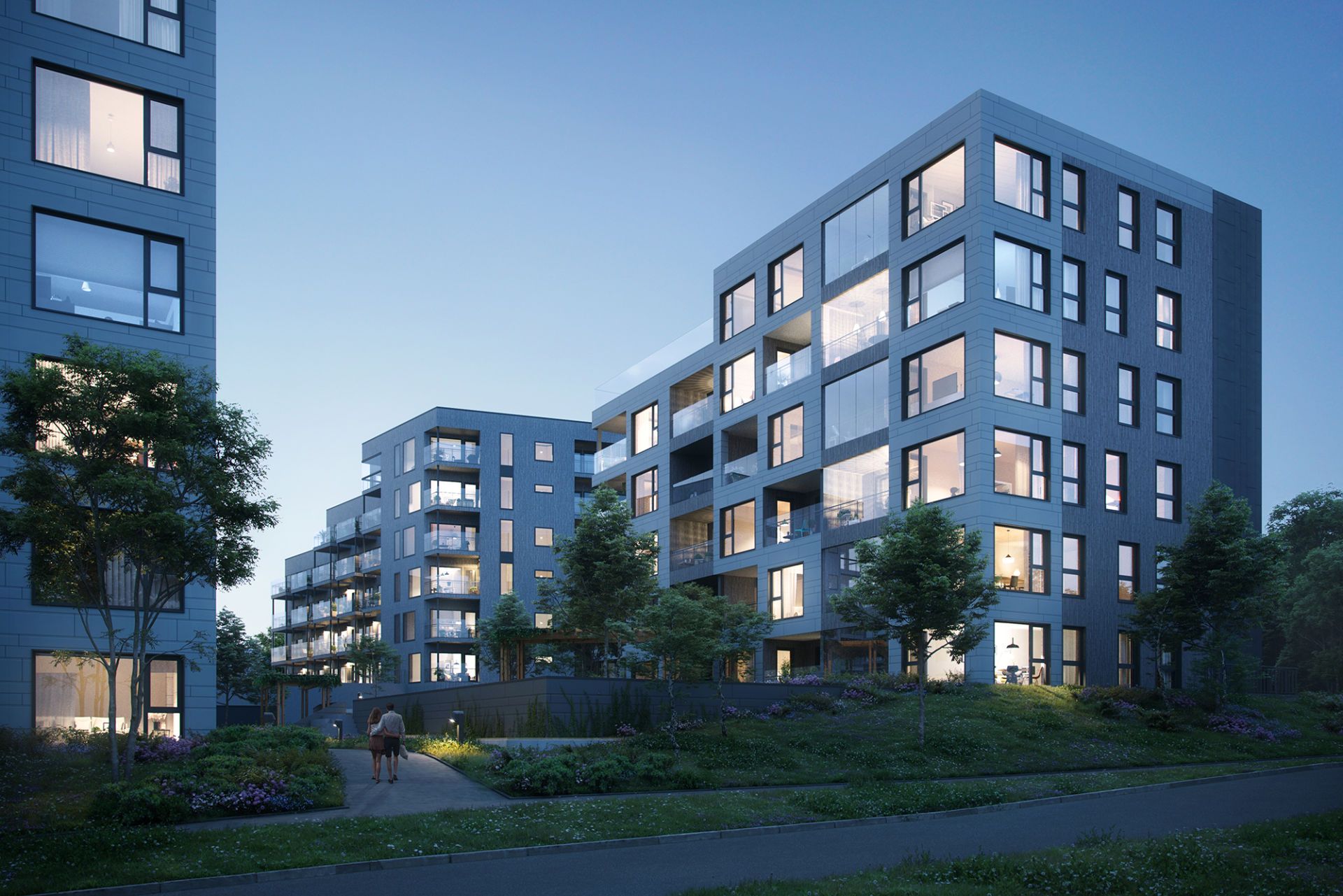 Unihouse umowa na realizację w technologii modułowej Kløvertunet