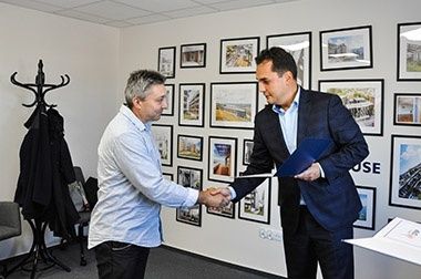 Zakładowa Formacja Bezpieczeństwa Pożarowego w Zakładzie Produkcji Domów Modułowych UNIHOUSE 