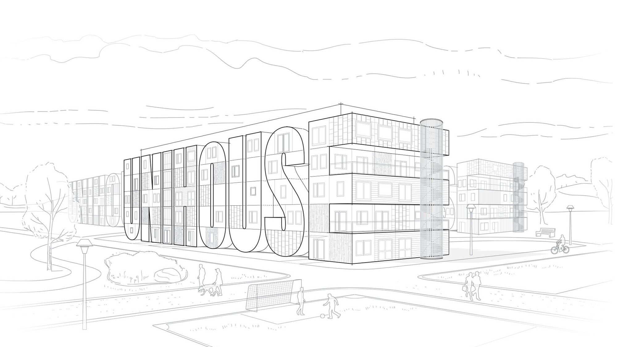 Unihouse modułowe budynki drewniane Bjertnes