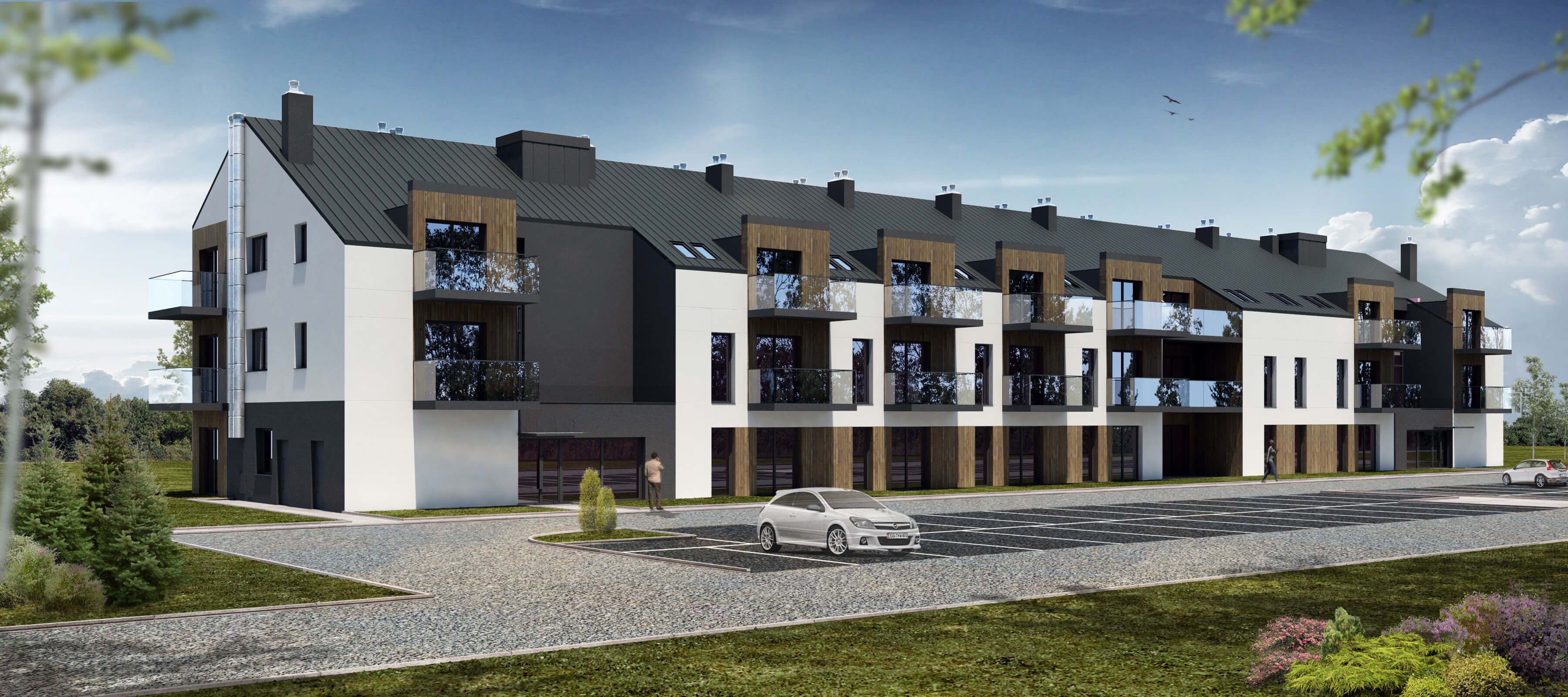 Unihouse buduje modułowy budynek wielorodzinny w ogrodzieńcu