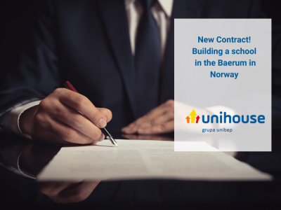 Another Unihouse contract in Norway! Modular school for children with disabilities