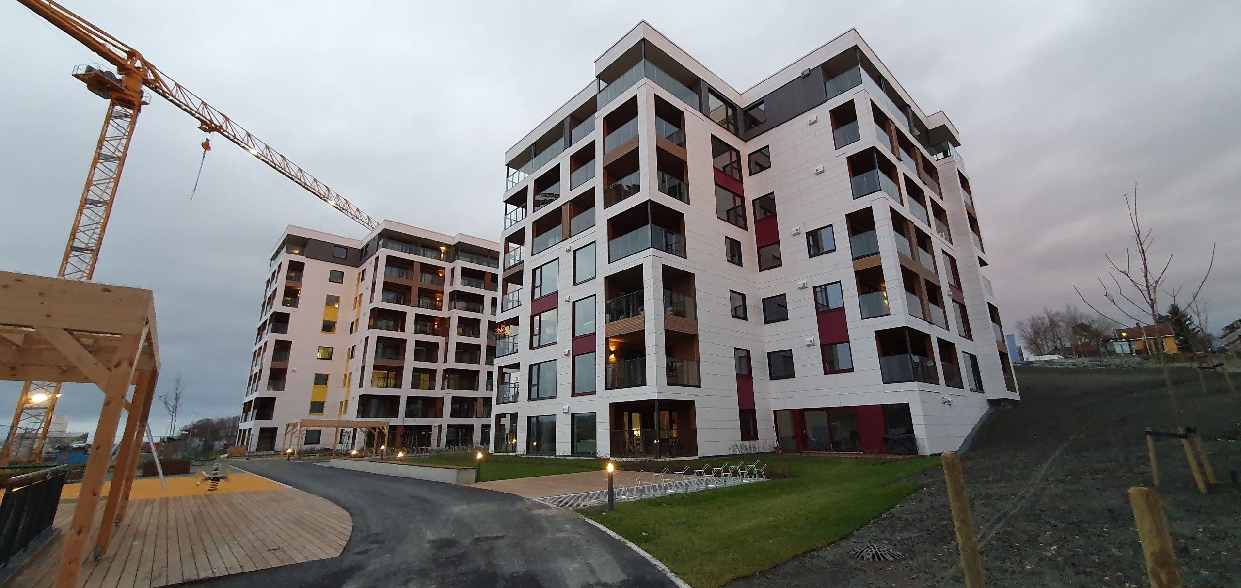 Unihouse 2 budynki modułowe HeimdalSporten